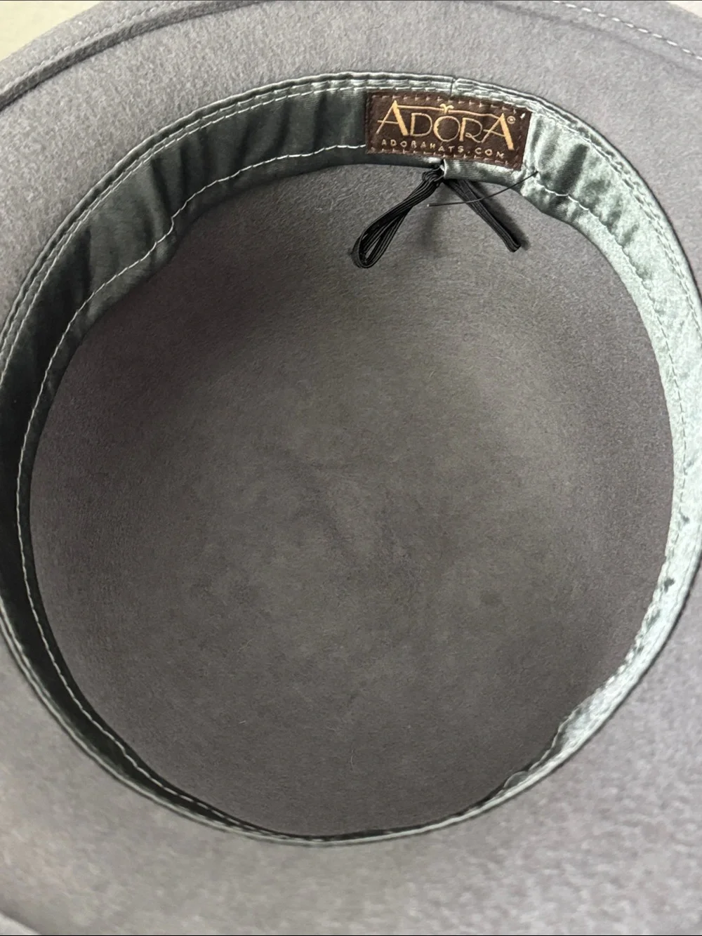 ADORA Cloche Flapper Style Wool Hat